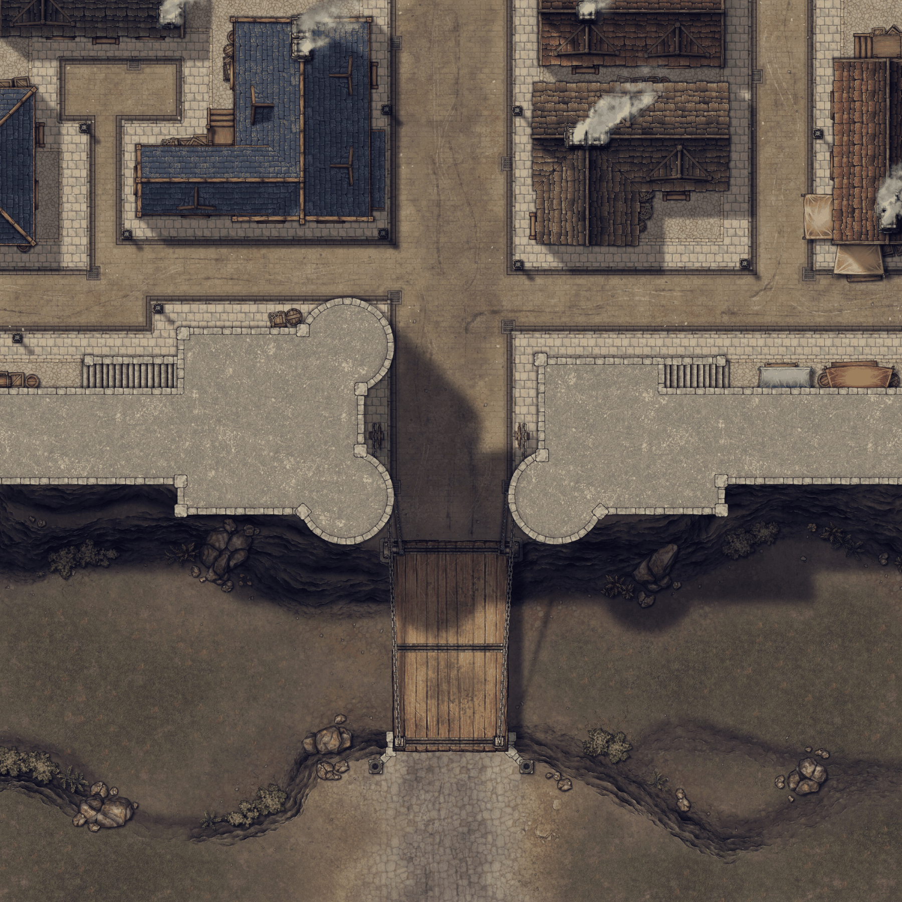 City gates variants previews