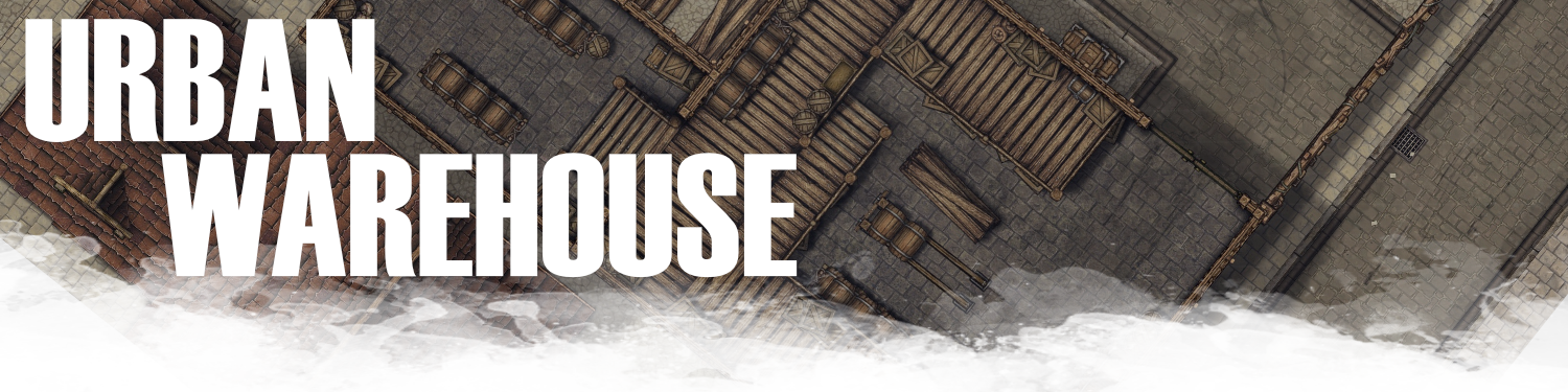 Urban Warehouse map banner.